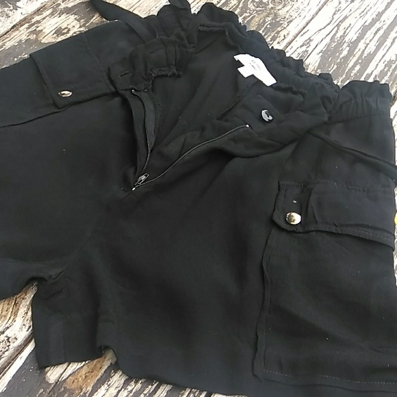 Paper Bag Rayon Short Love Tree LA - Picture 7 of 7